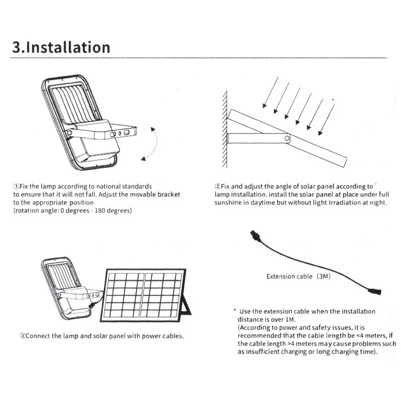 Proiector LED 150W cu panou solar monocristalin 25W, telecomanda si acumulator inclus Breckner Germany